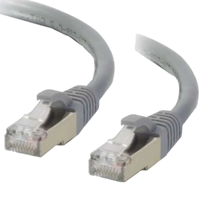 Патч-корд литий FTP, RJ45 1m, кат. 5Е LSOH