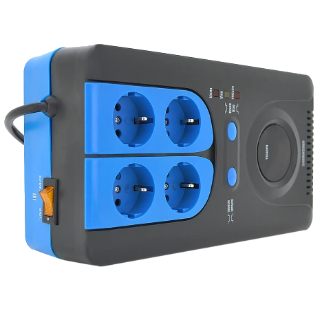 Стабілізатор напруги релейний 4xShuko, DC140-260V, AC220±8%
